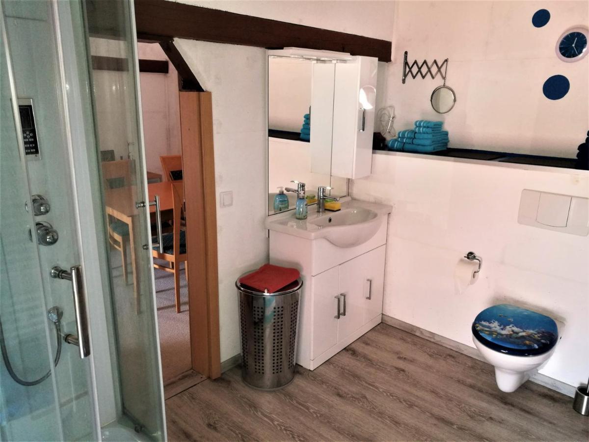 Familienfreundliches Ferienhaus Mit 3 Schlafzimmern Oldisleben Ngoại thất bức ảnh